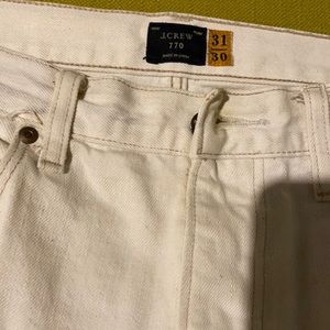 Jcrew 770 jeans like new 31x30 beige.